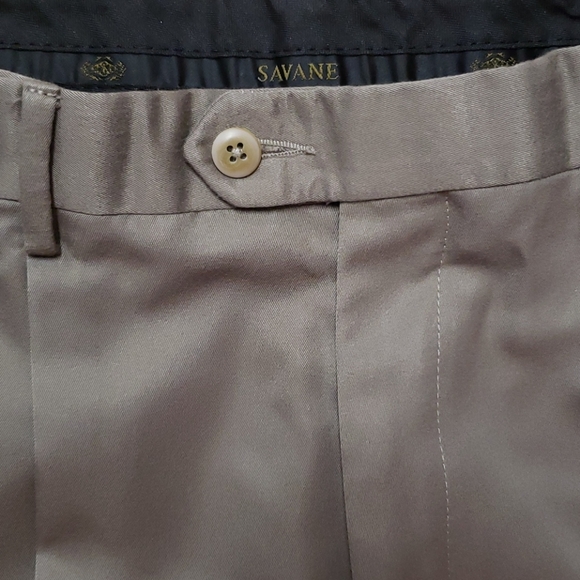 Savane Men's Dress Pants Slacks 34 x 34 - Picture 2 of 7